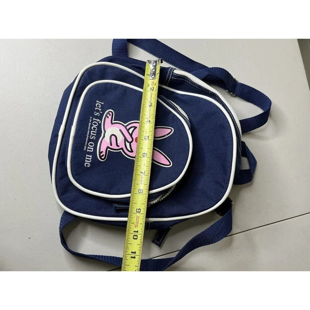 Jim Benton Happy Bunny Y2K Mini Backpack “I Know How You Feel I Just Don’t Care”
